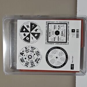 Take A Spin Stamp Set New Condition